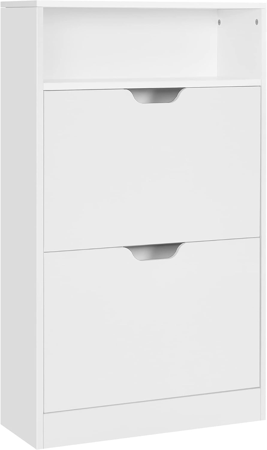 VASAGLE Shoe Cabinet with 2 Compartments