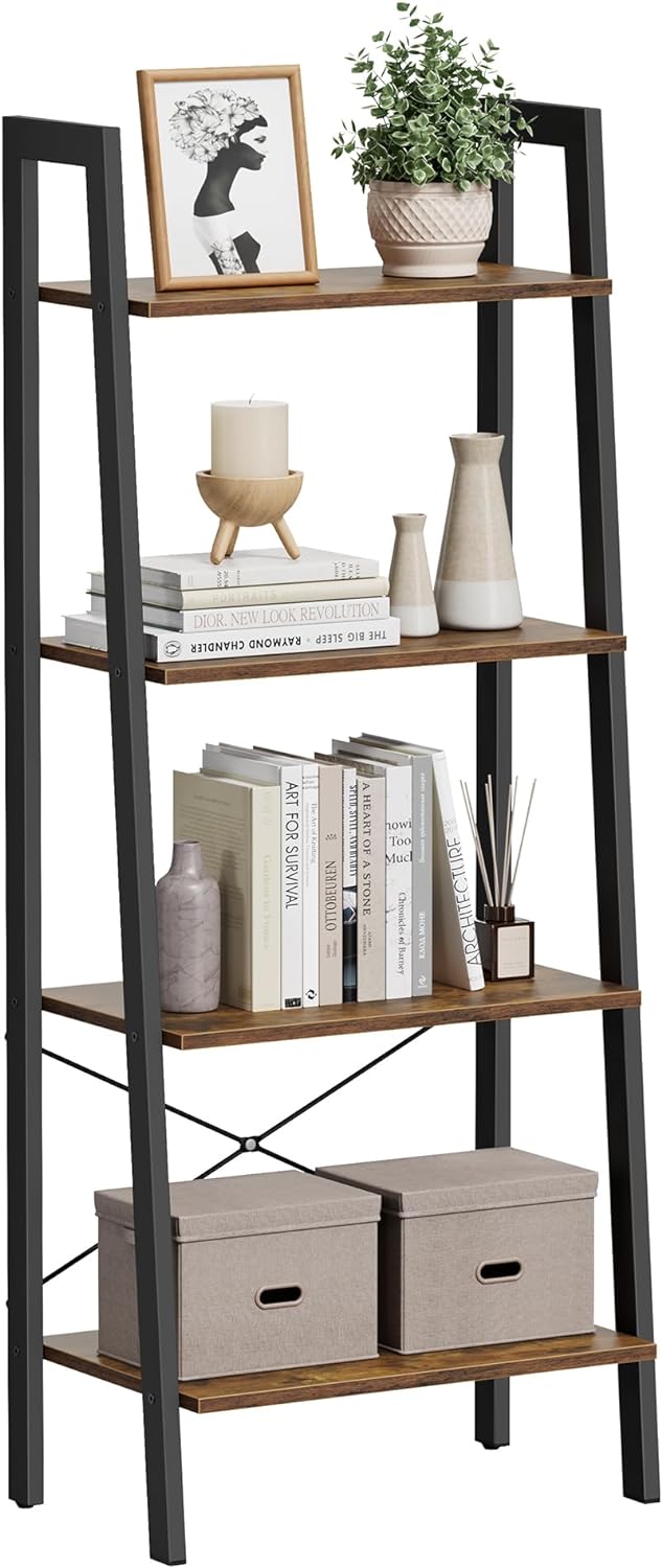 VASAGLE Ladder Shelf, 4-Tier