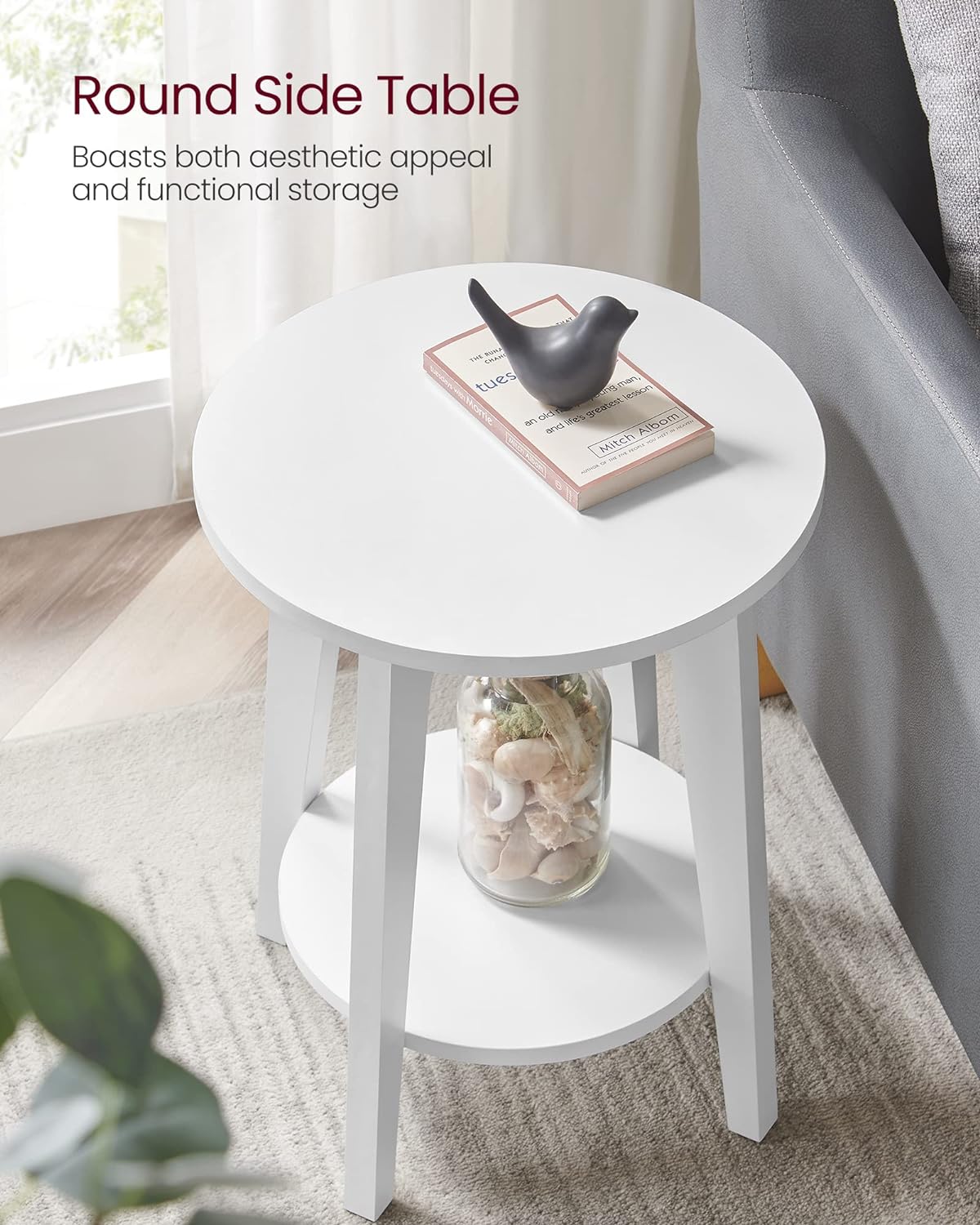 VASAGLE Side Table