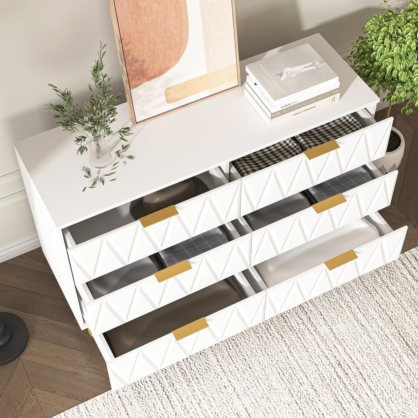6 Drawer Dresser for Bedroom