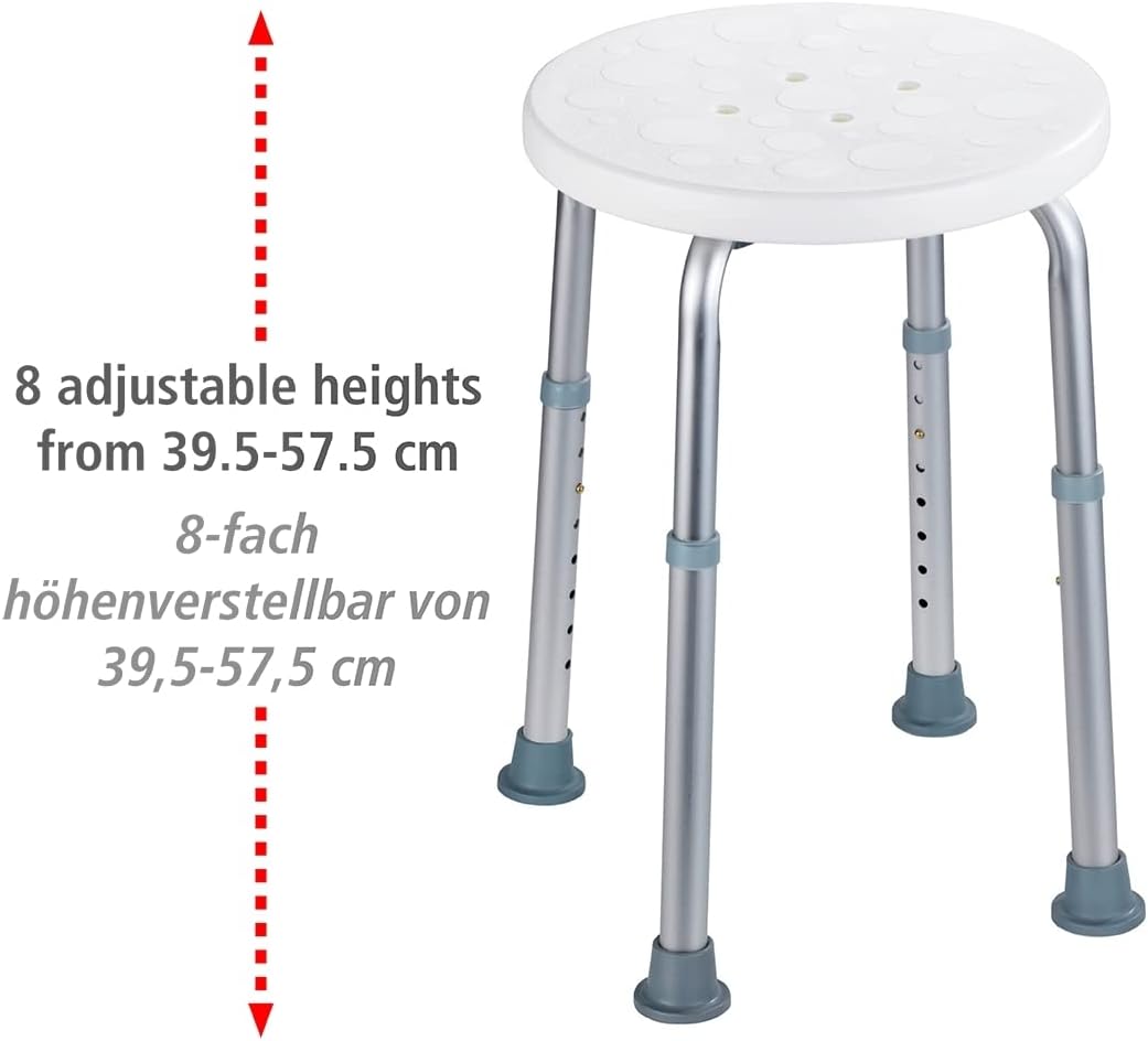 WENKO Adjustable Bath Stool