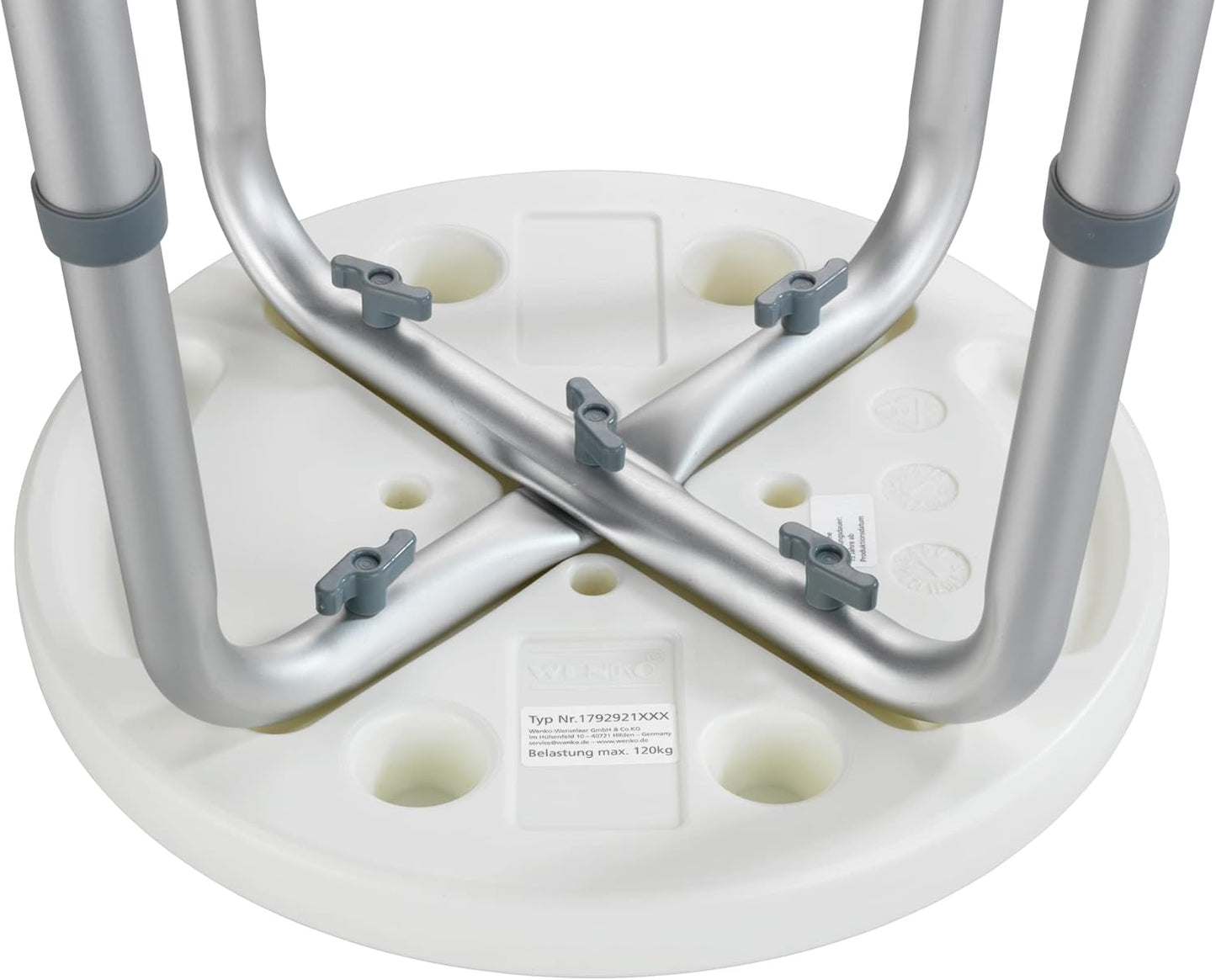WENKO Adjustable Bath Stool