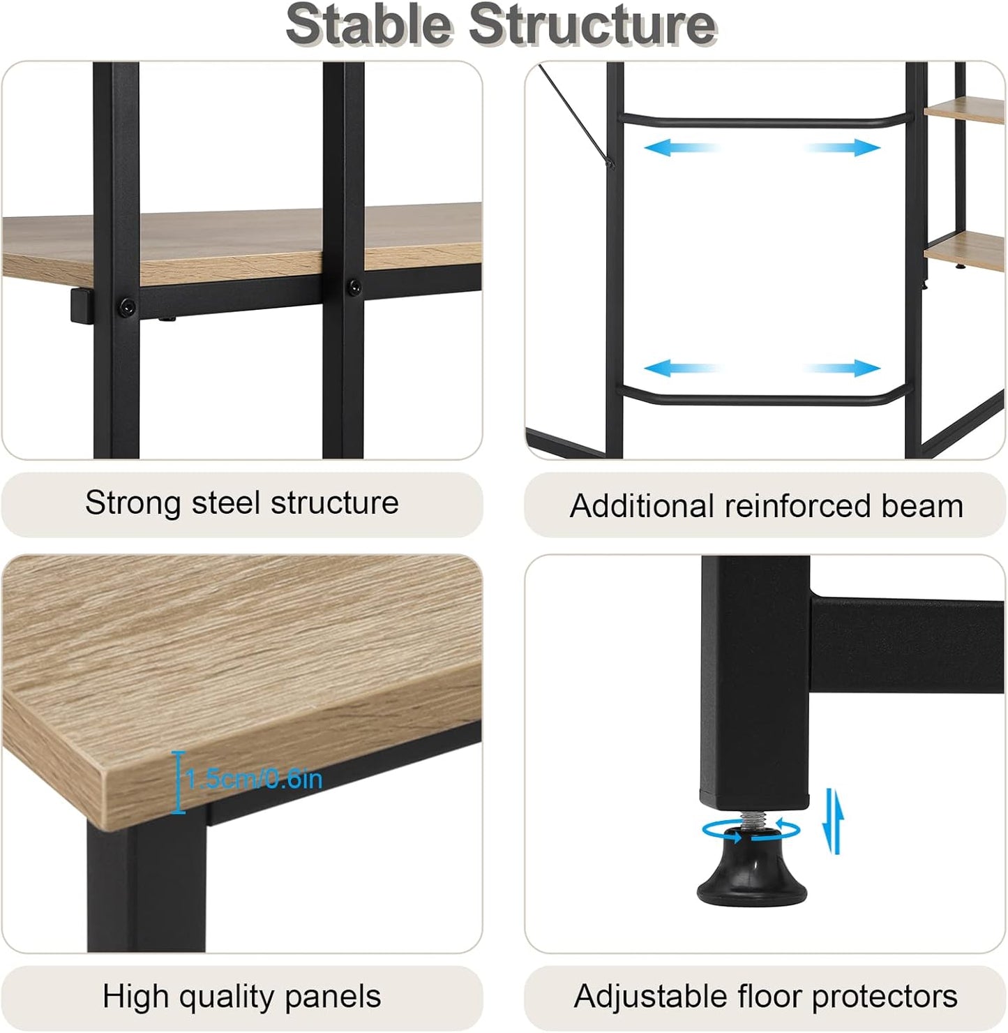 WOLTU Corner Desk