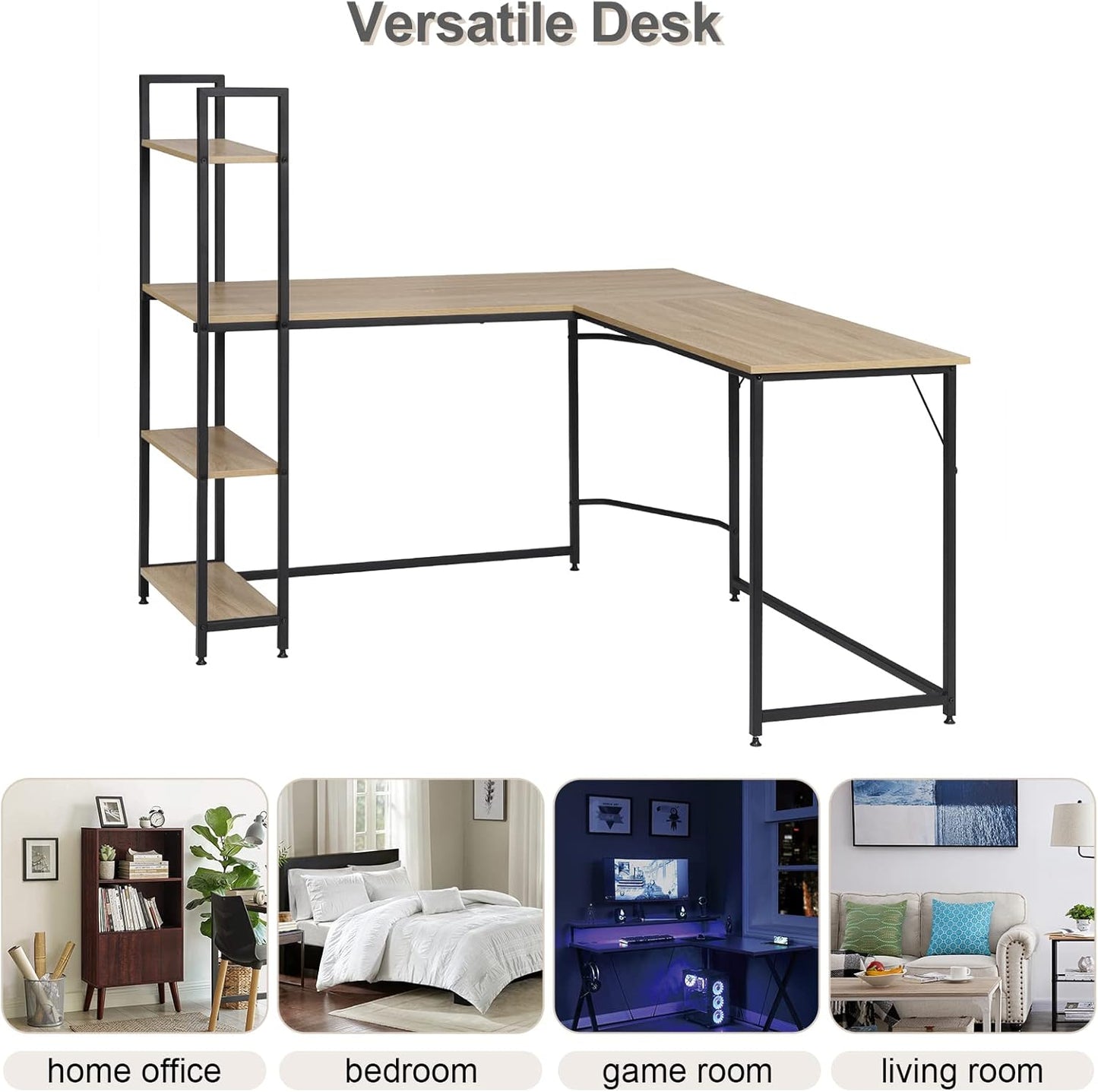 WOLTU Corner Desk