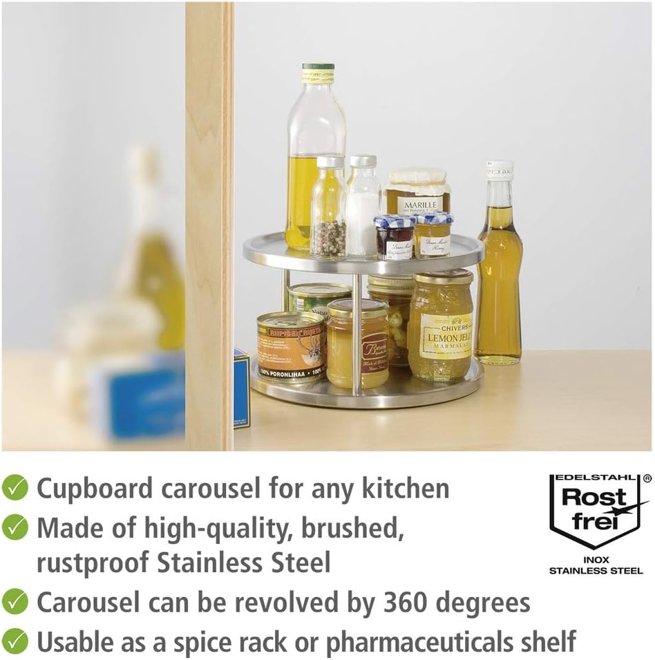 Wenko Cupboard Rotating Storage Cabinet