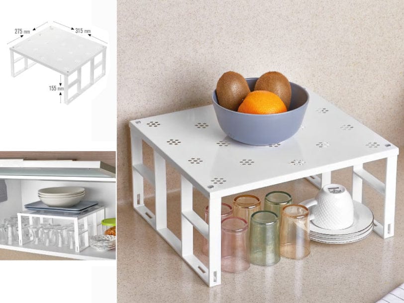 Large Metallic Cabinet Organizer