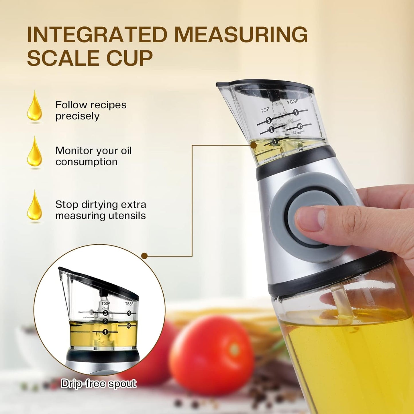 Kitchen Oil Dispenser Bottle