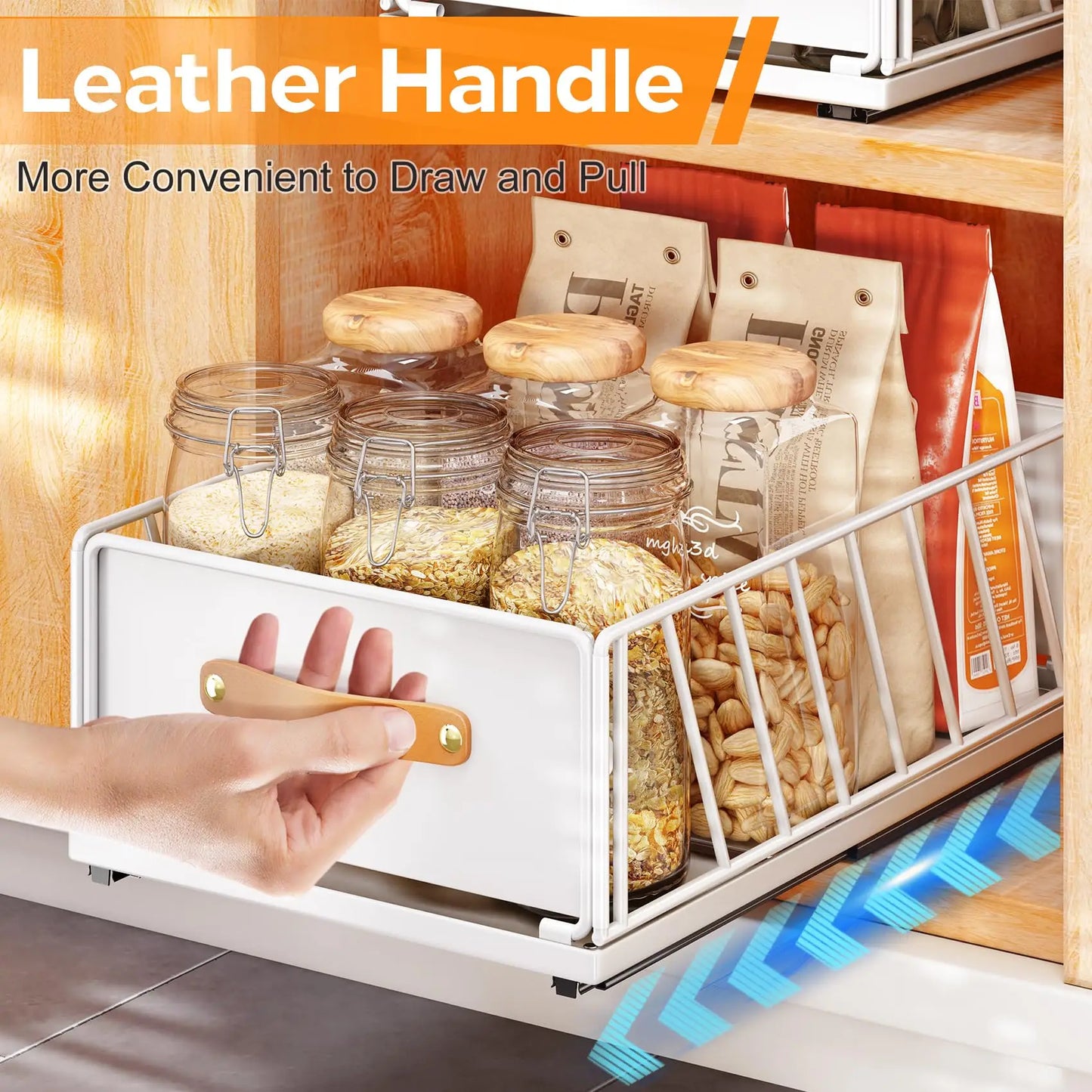 Sliding Cabinet Organizer