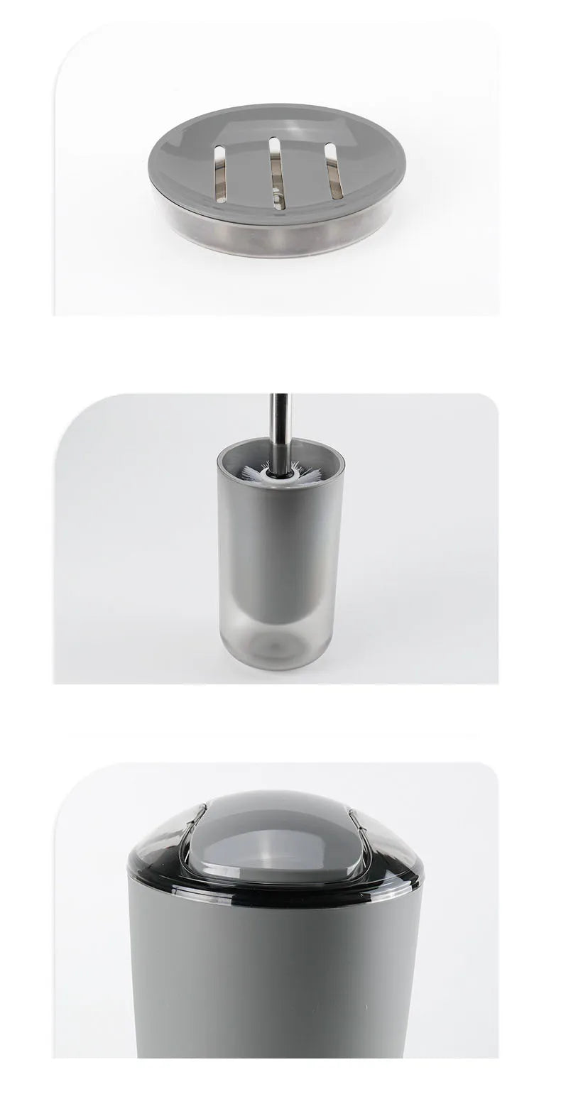 Modern 6-Piece Bathroom Accessory Set