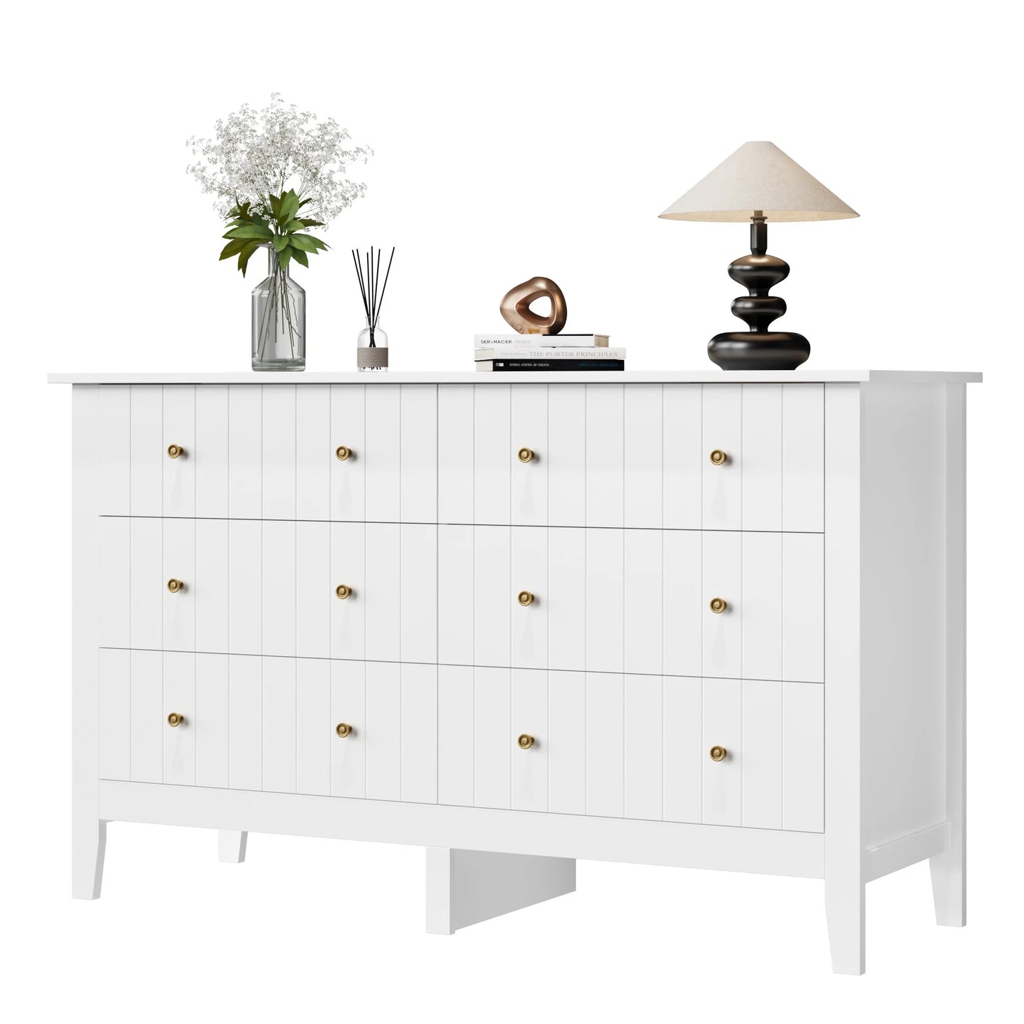 Modern Dresser Wood Storage Cabinet