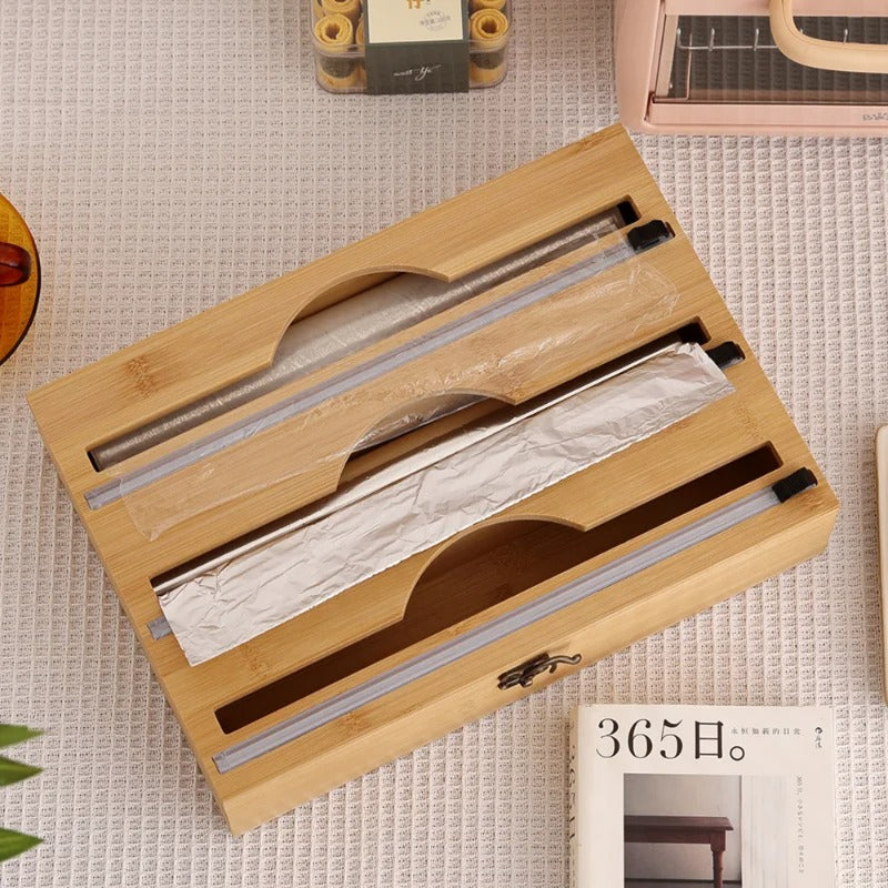 Wrap Dispenser with Cutter
