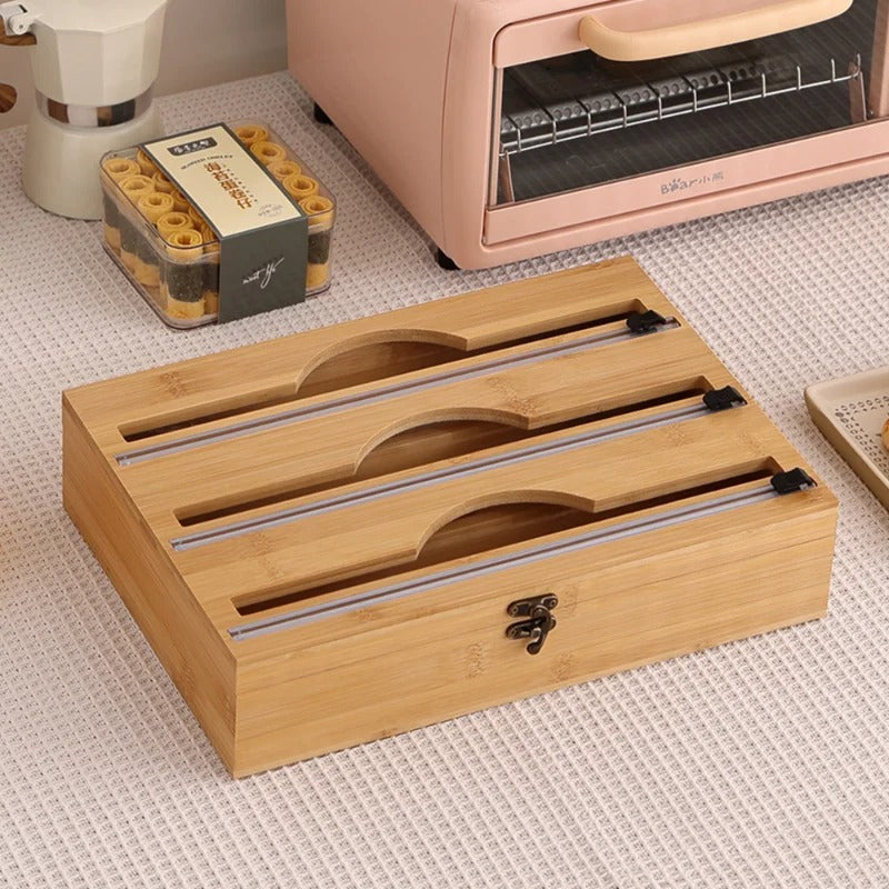 Wrap Dispenser with Cutter