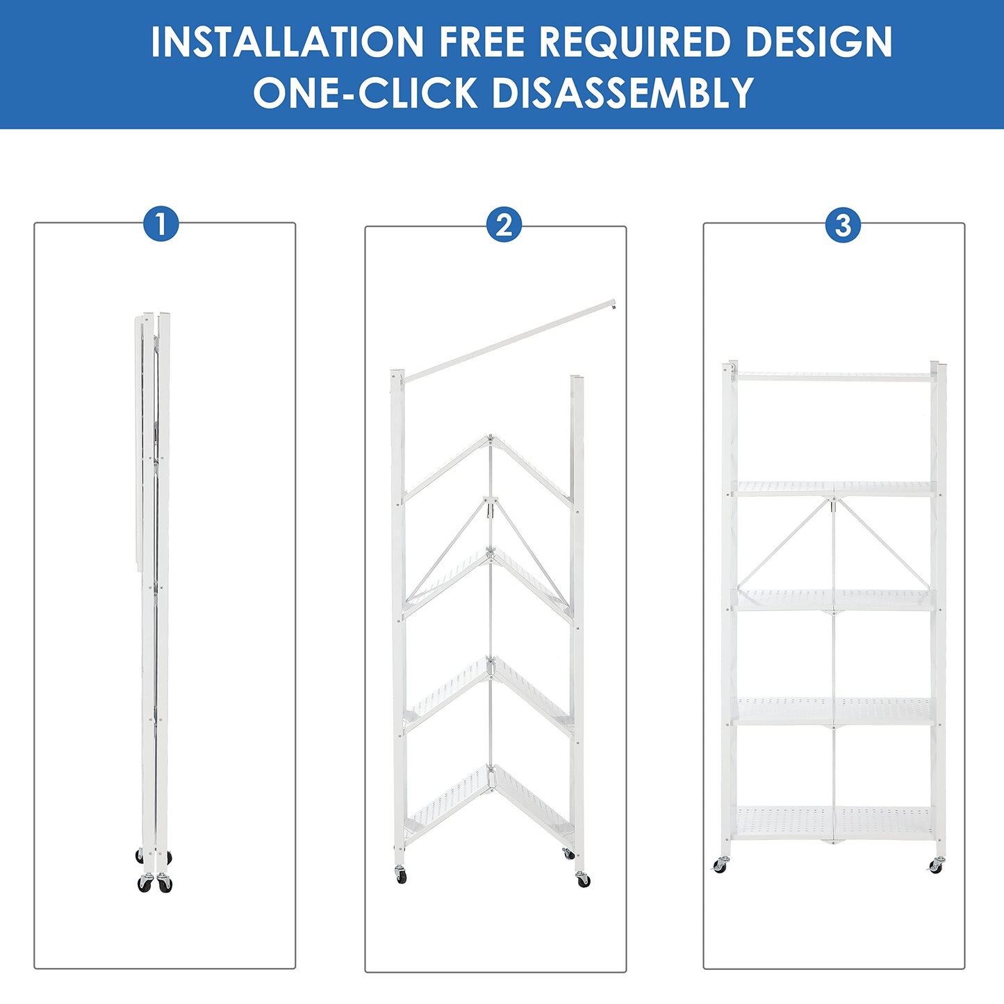 Foldable Storage Shelves