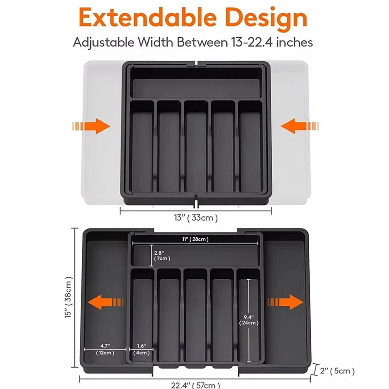 Expandable Cutlery Drawer Organizer
