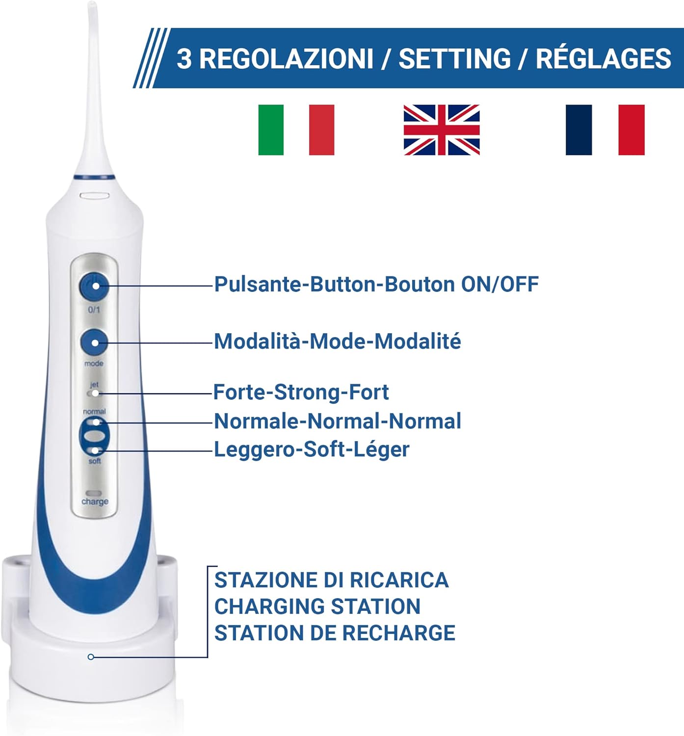 Nevadent Battery-Powered Oral Irrigator