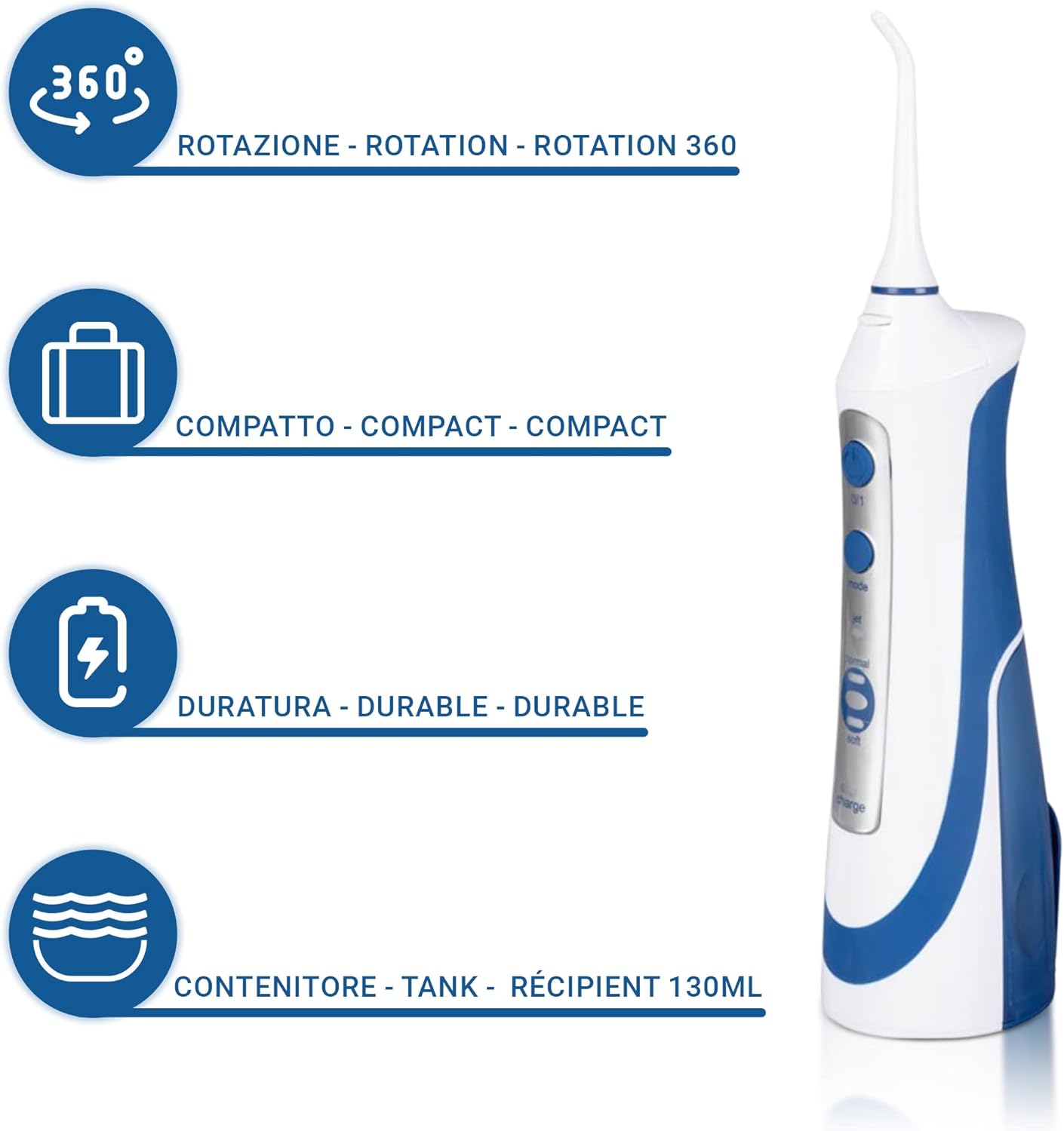 Nevadent Battery-Powered Oral Irrigator