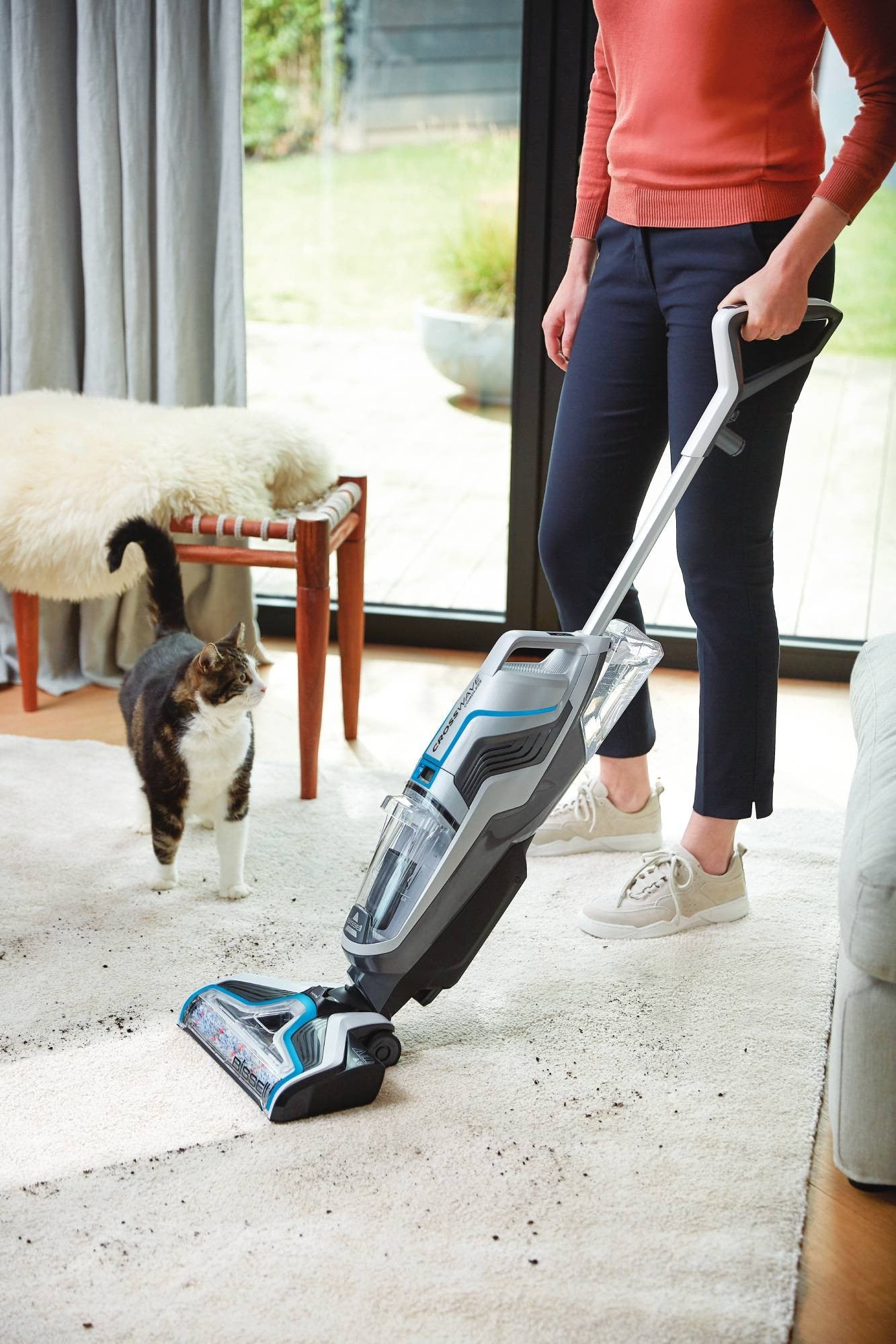 BISSELL Rechargeable VACUUM, WASH & DRY