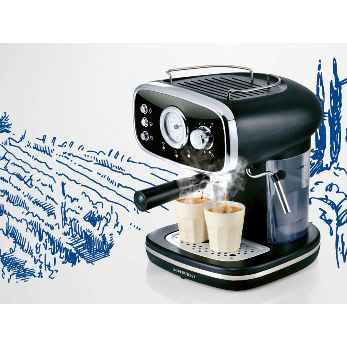 SILVERCREST ESPRESSO MACHINE