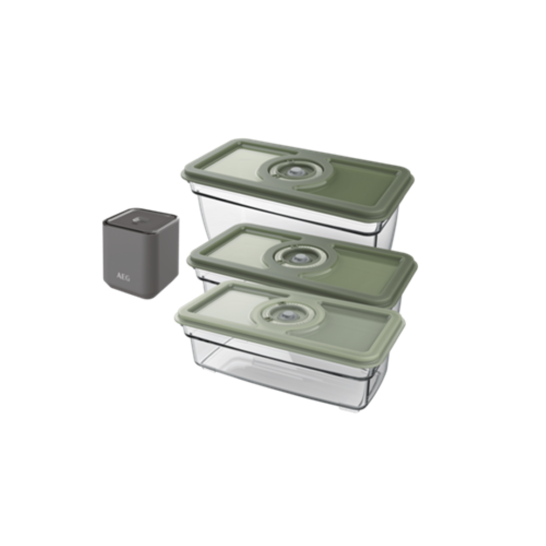 AEG electric vacuum pump WITH 3 STORAGE BOXES
