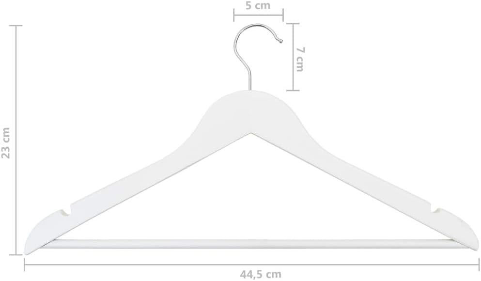 Non-Slip Hardwood Clothes Hanger