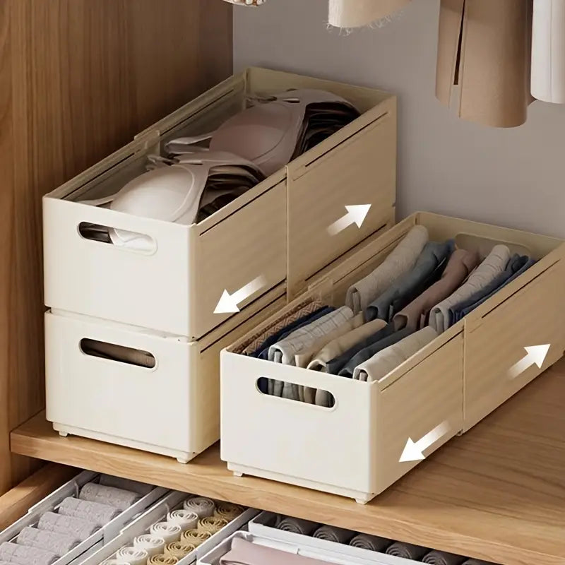 Sliding Stackable Storage Drawers – Mall LB