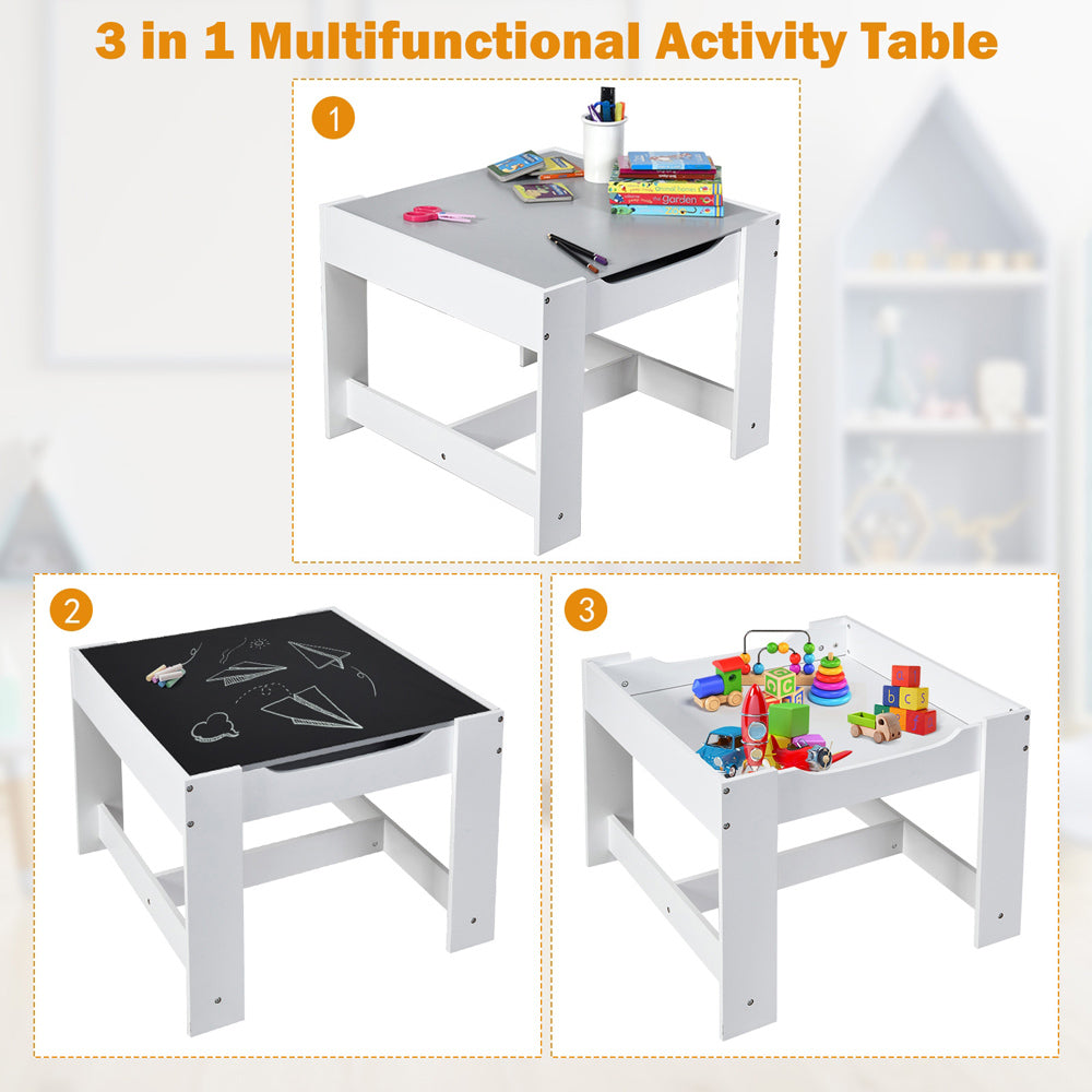 WOLTU Table and Chairs Set with Storage Boxes (Z-TCS004)