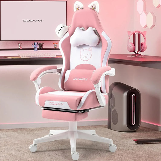 Dowinx Cute Cat‑Ear Gaming Chair