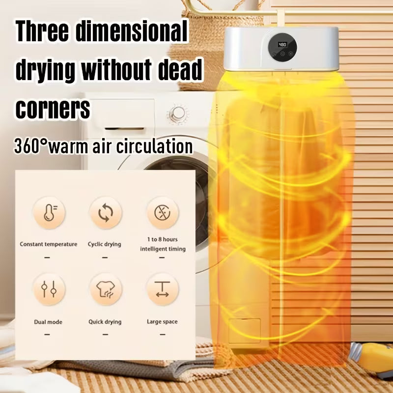 Portable Electric Clothes Dryer