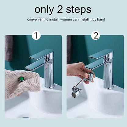 1080° Rotating faucet aerating