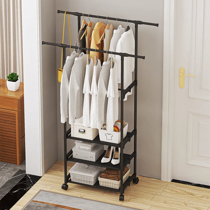 3 layer standing cloth rack