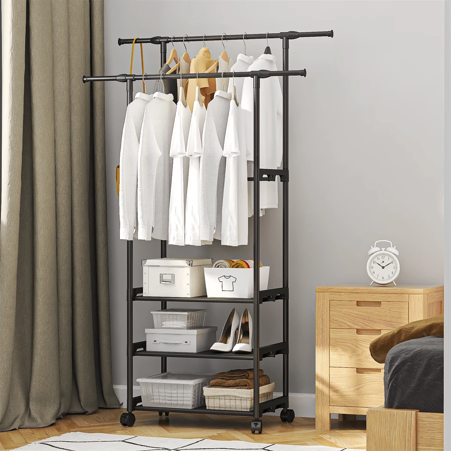 3 layer standing cloth rack