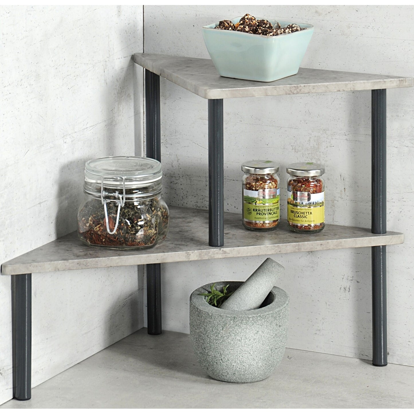 Kesper Concrete Look Kitchen Shelf