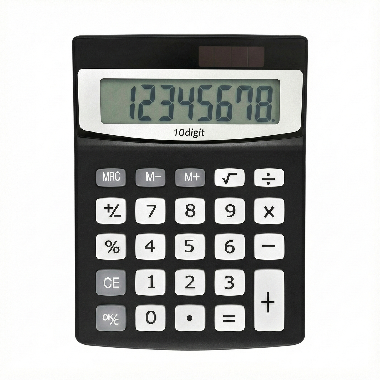 Basic Dual-Power Pocket Calculator
