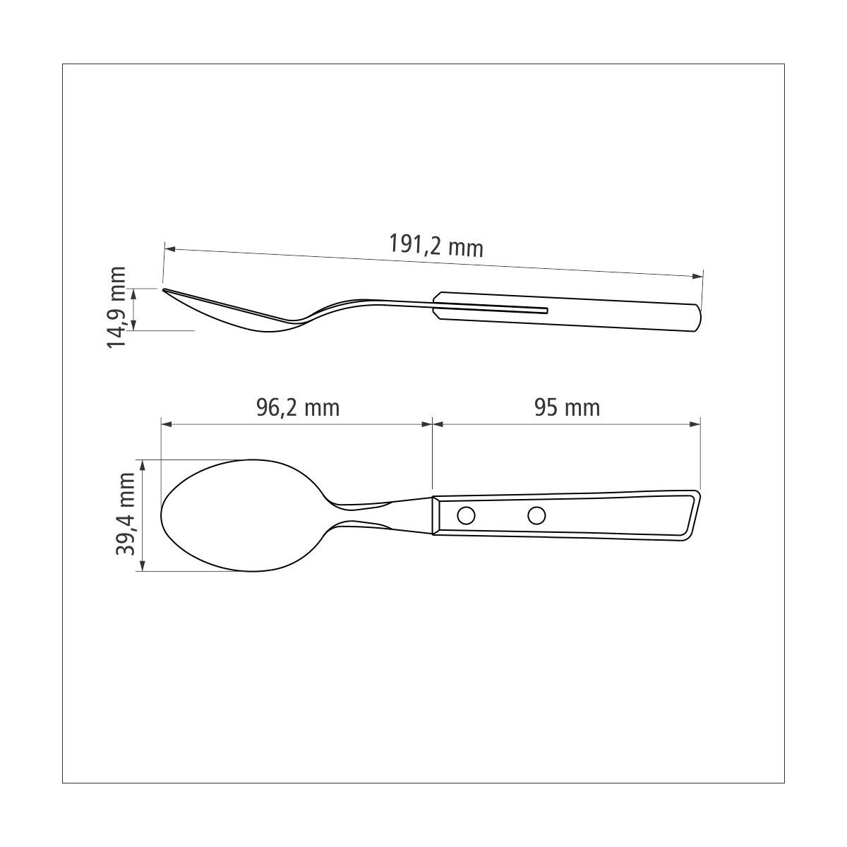 Tramontina 12-Piece Traditional Wooden Spoon Set1