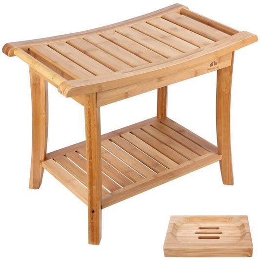 Bamboo Bathroom Stool