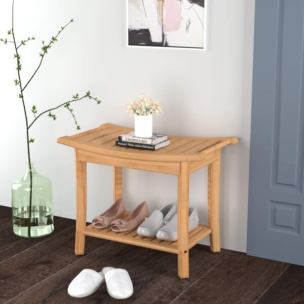 Bamboo Bathroom Stool