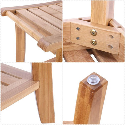 Bamboo Bathroom Stool