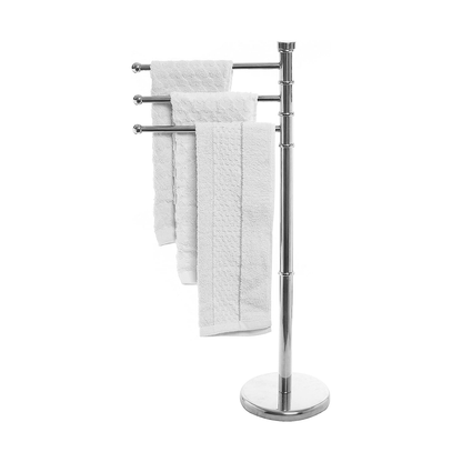 Towel Rack for Bathroom with 3 Swivel Arms