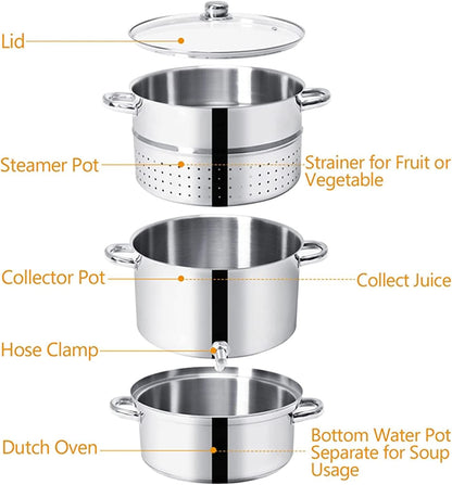Stainless Steel Juice Steamer