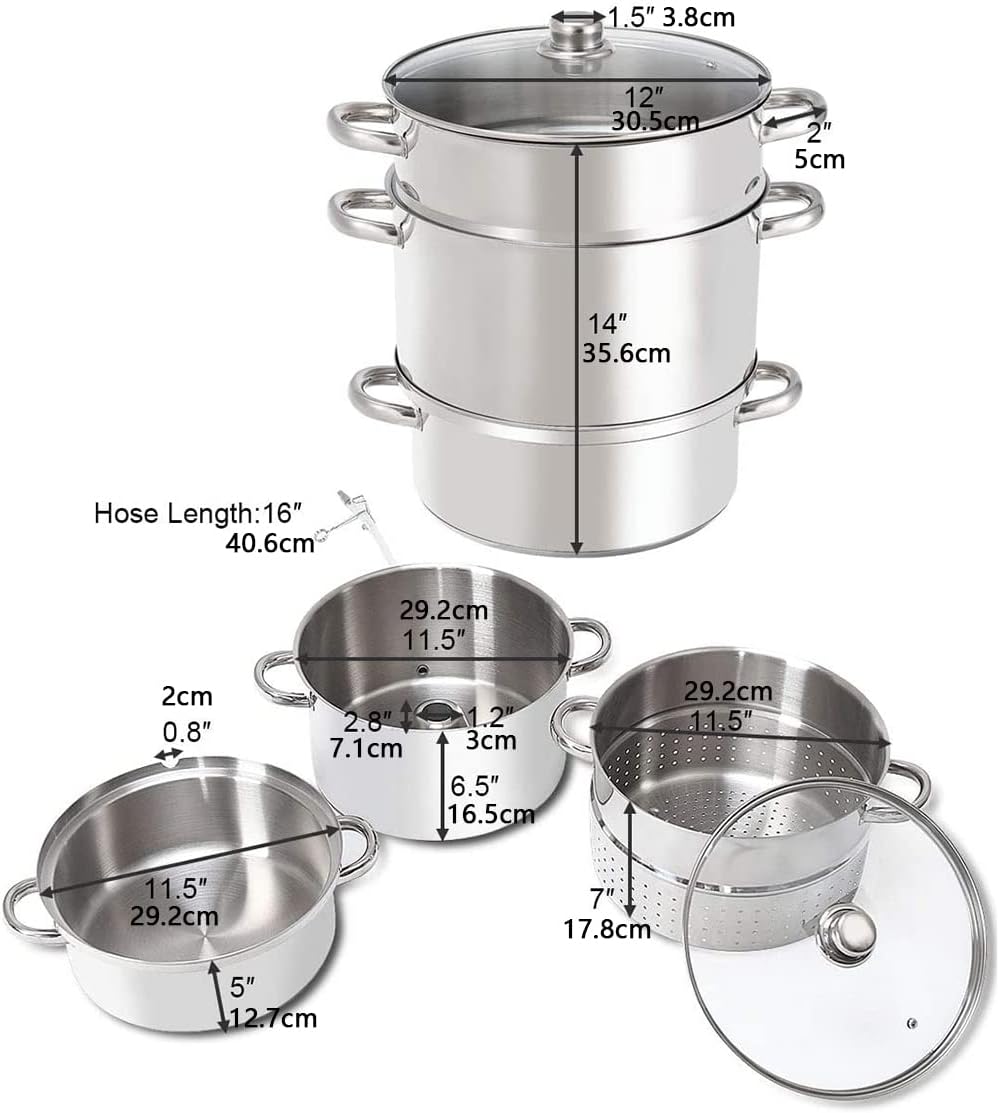 Stainless Steel Juice Steamer