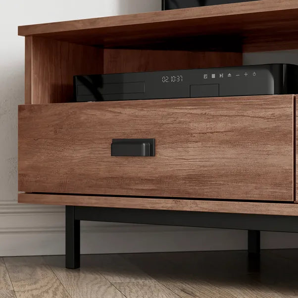 Fulton Pine Effect Corner TV Unit