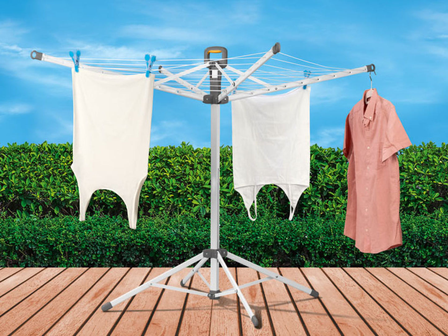 AquaPur Rotary Folding Clothes Drying Rack
