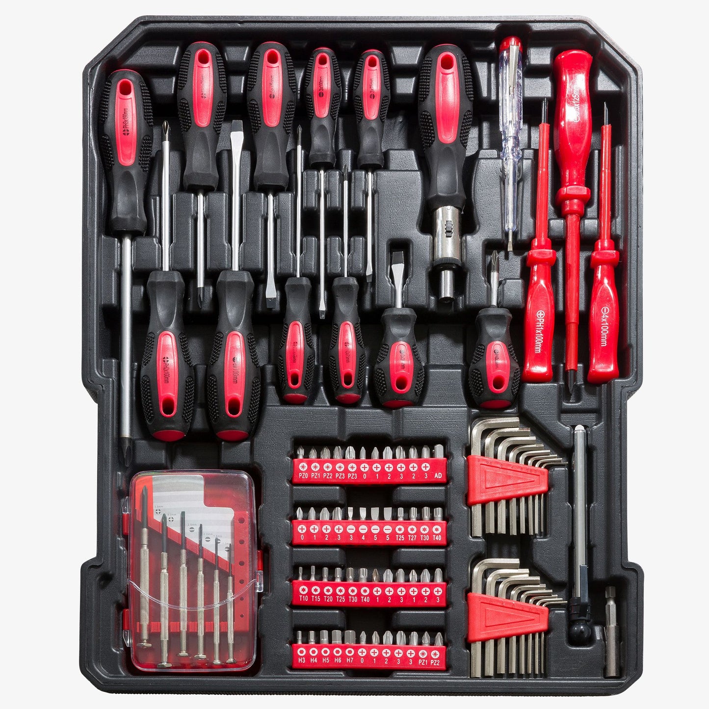 AREBOS 1200 Piece Aluminum Tool Case