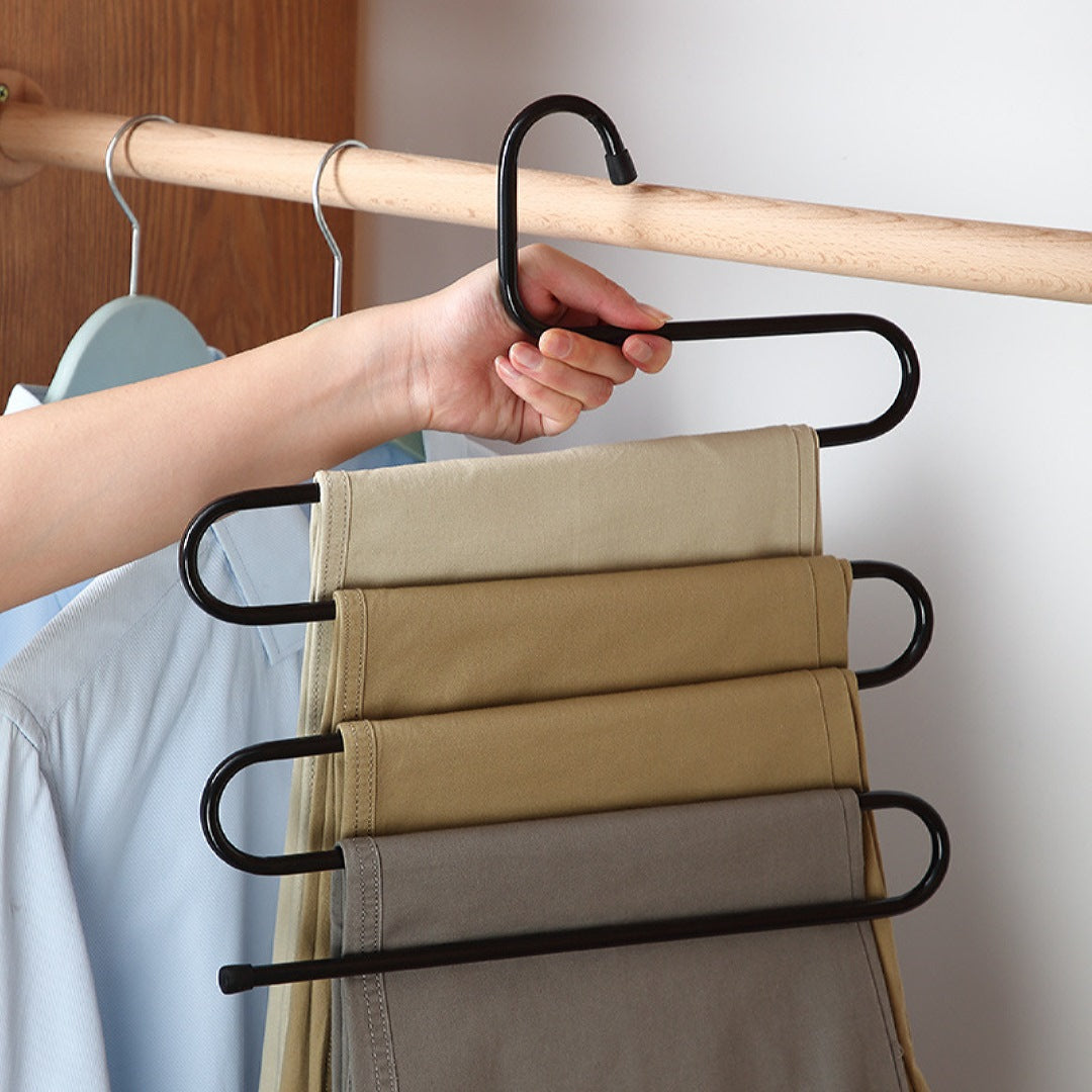 Set of 4 Multi-Layer Pants Hanger