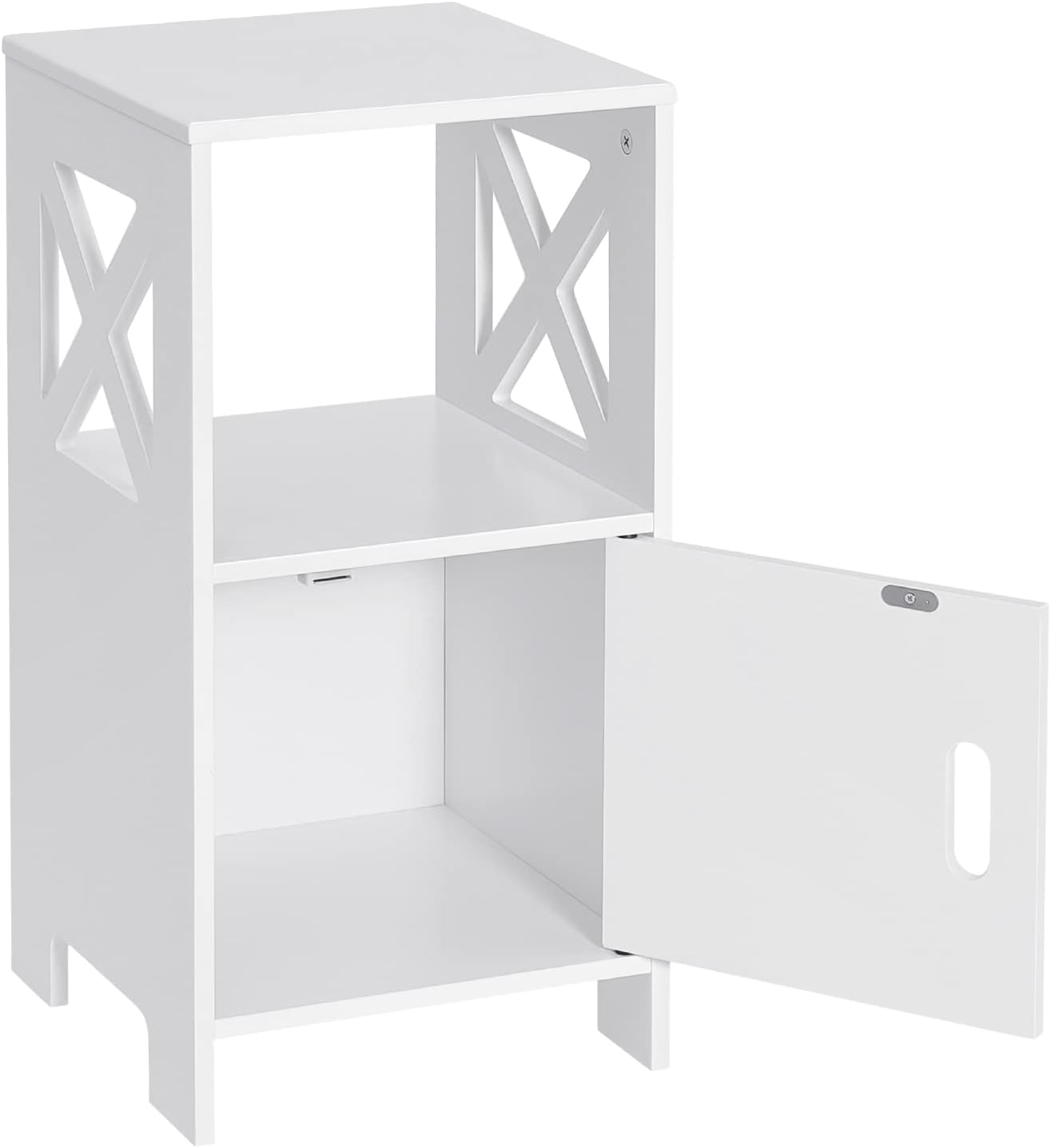 WOLTU set of 2 Bedside Tables (TSR166WS_2)