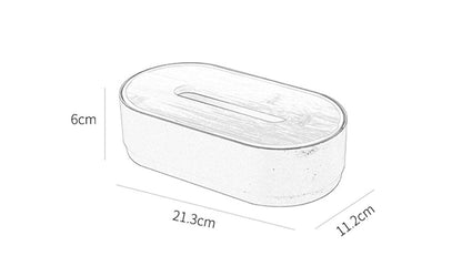 Wooden Tissue Box