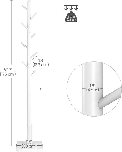VASAGLE Coat Rack RCR010W02