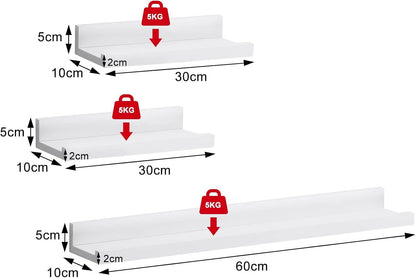WOLTU Set of 3 Modern Holder