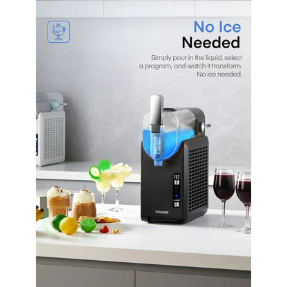FOHERE Professional Slushie Machine with Quick-freeze Technology