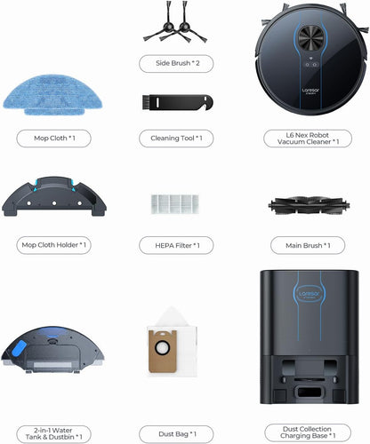 laresar L6 Nex robot vacuum cleaner